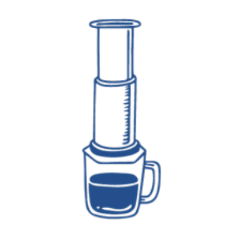 AeroPress brew method icon
