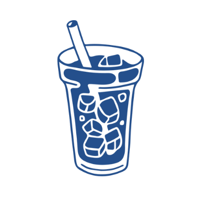 Iced coffee icon