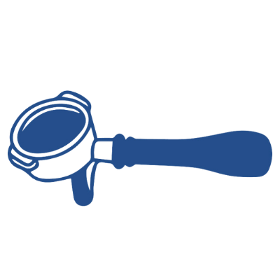 Espresso brewing icon